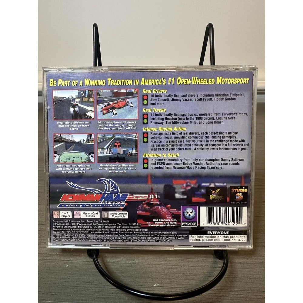 PS1 Formula 1 CIB Lot - Newman/Haas Racing, All Star Racing 2, Andretti Racing - Picture 3 of 13